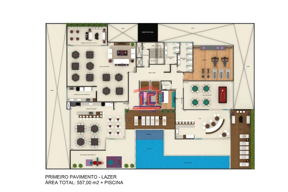 APARTAMENTO 4° andar – RESIDENCIAL TIVOLI – CAMBÉ/PR