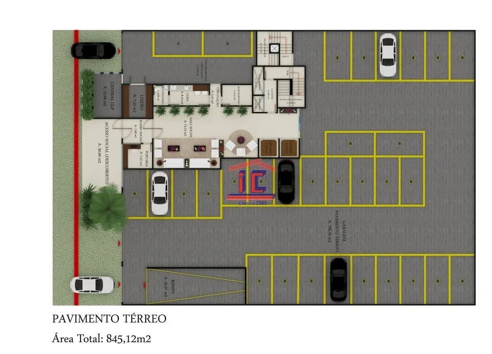 APARTAMENTO 4° andar – RESIDENCIAL TIVOLI – CAMBÉ/PR
