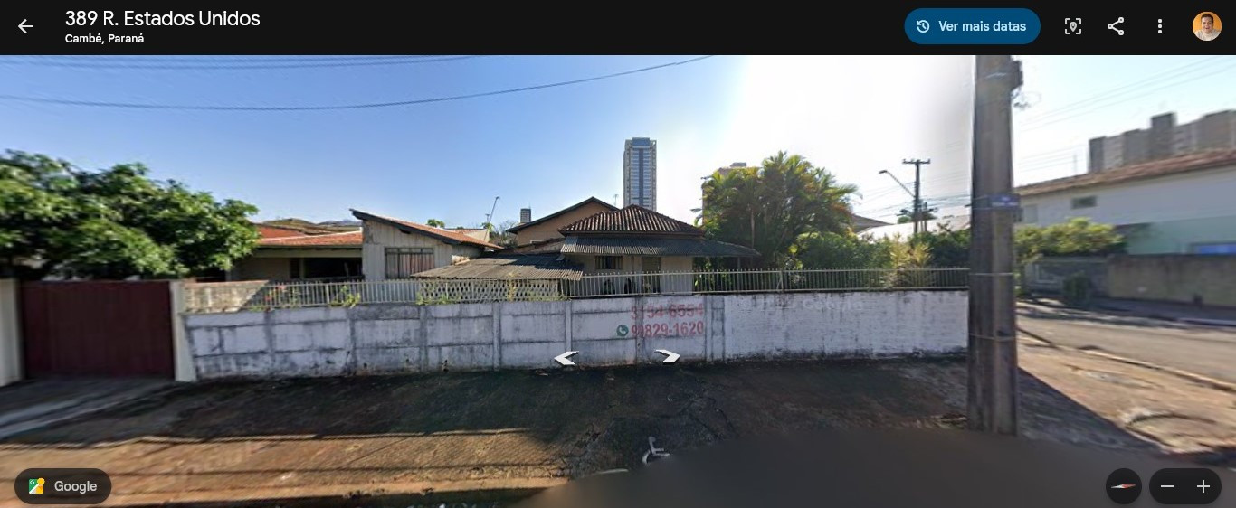TERRENO DE ESQUINA COMERCIAL RUA CHILE C/ RUA ESTADOS UNIDOS