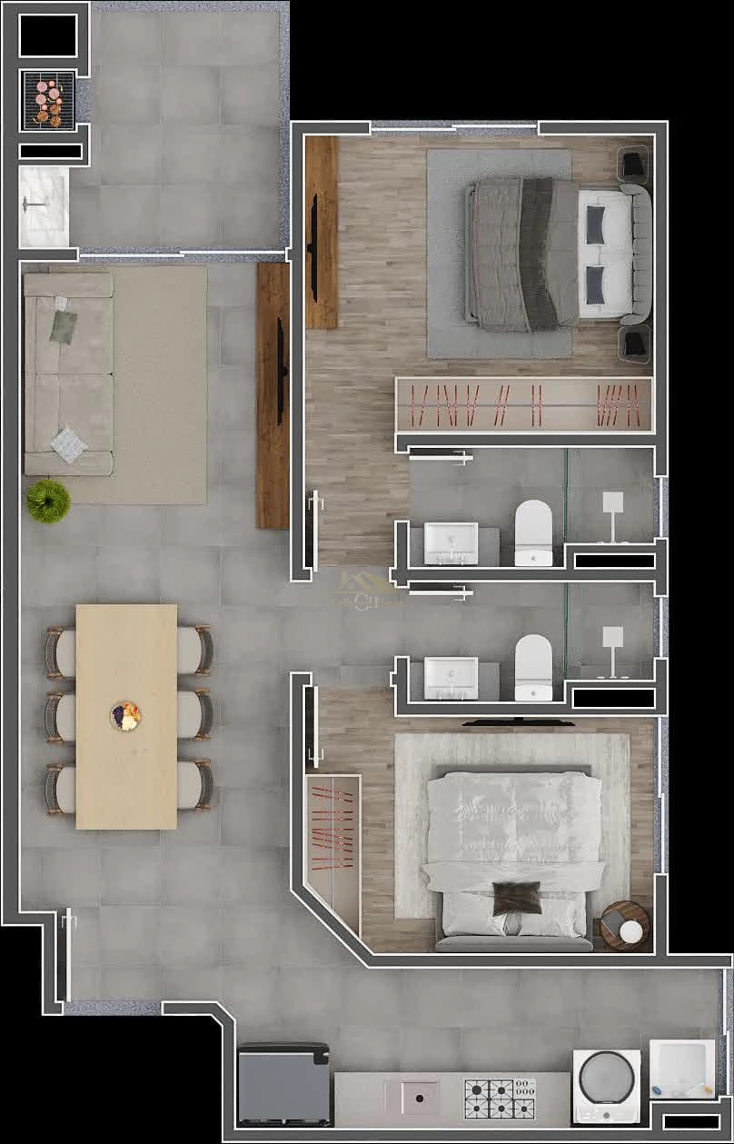 Apartamento 2 ou 3 Quartos à Venda no Edifício Impala Saguaçu Joinville