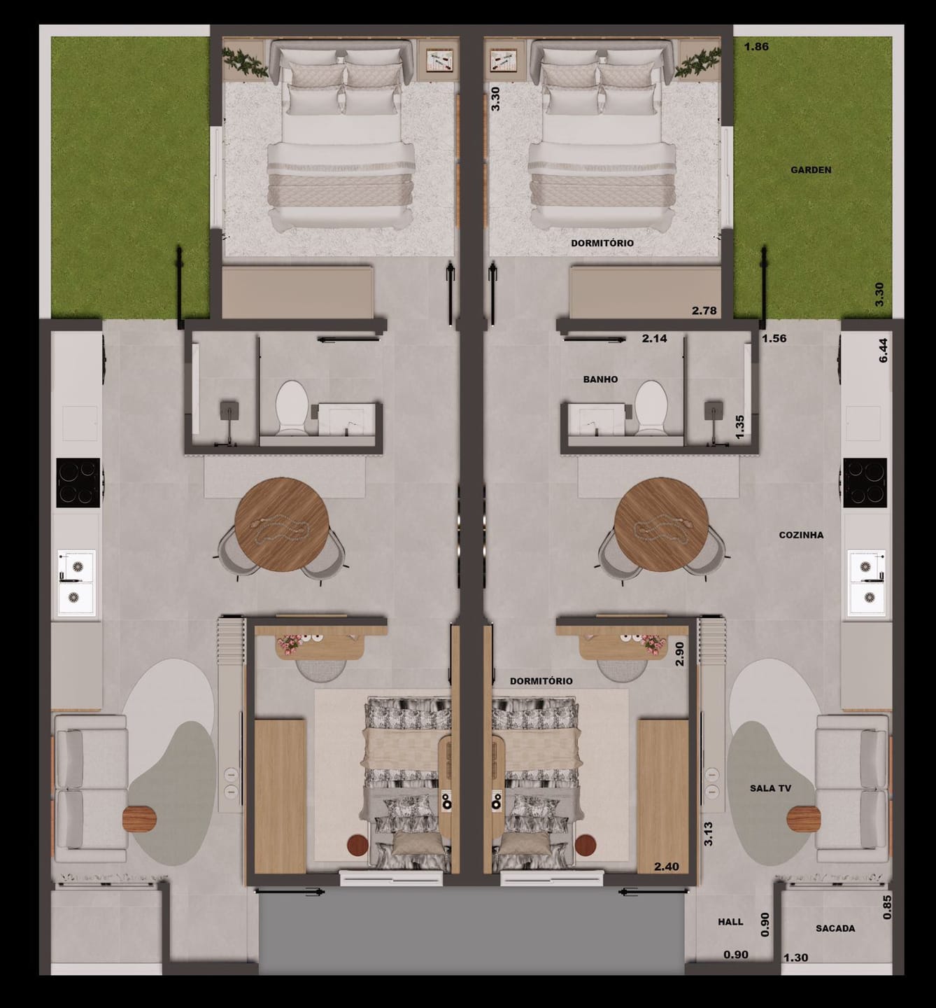 Imagens do imóveis Vendas Liberadas - Vila Jatobá  Residencial - Casas sobrepostas à venda no bairro do Tucura, Mogi Mirim, SP