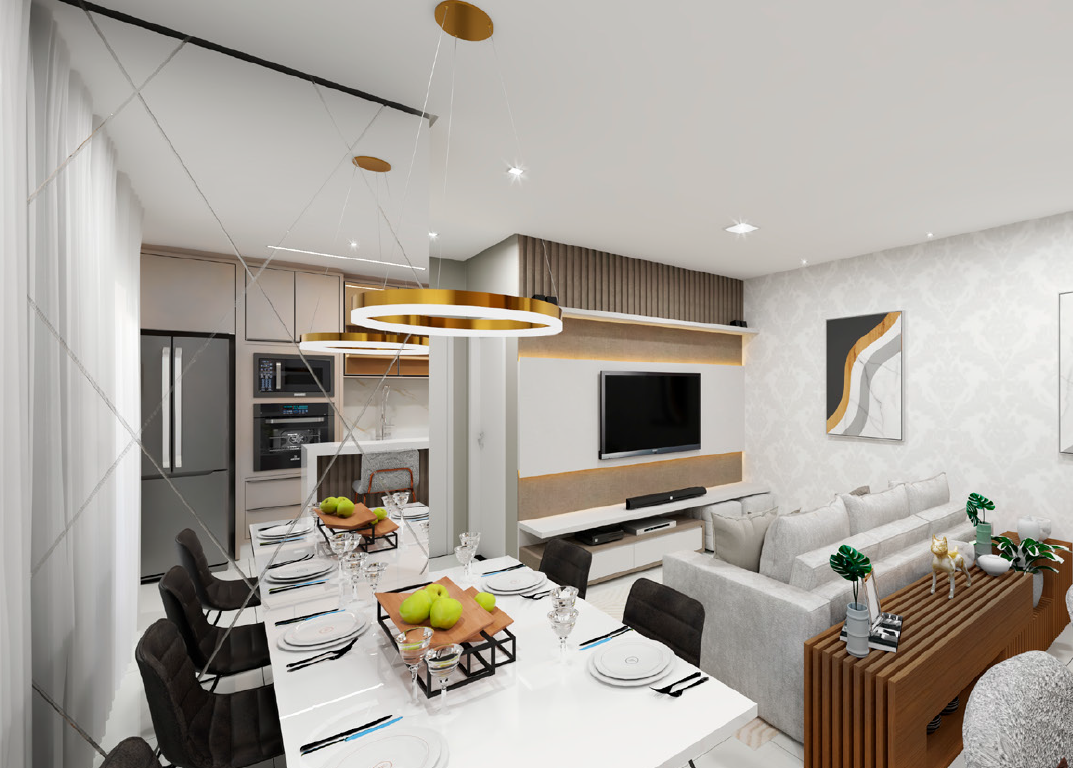 Imagens do imóveis APARTAMENTOS COM SUÍTE E VARANDA GOURMET 64 m², MOGI MIRIM, INTERIOR SP