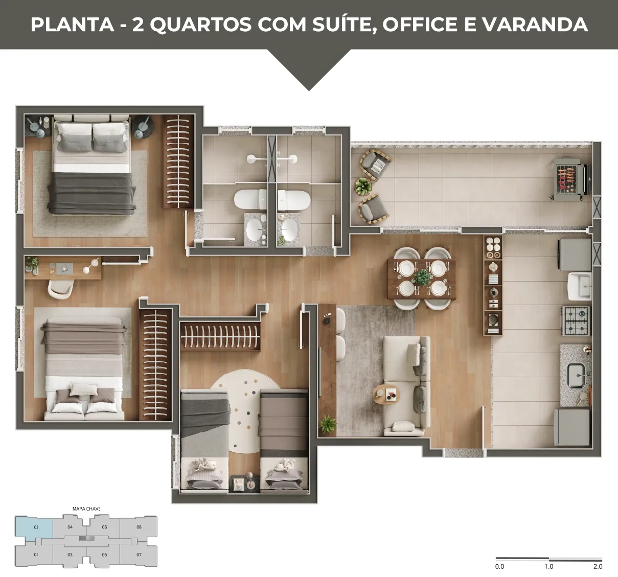 Imagens do imóveis Empreendimento BRZ - Giardini Di Firenze à venda, Morro Vermelho, Mogi Mirim, SP