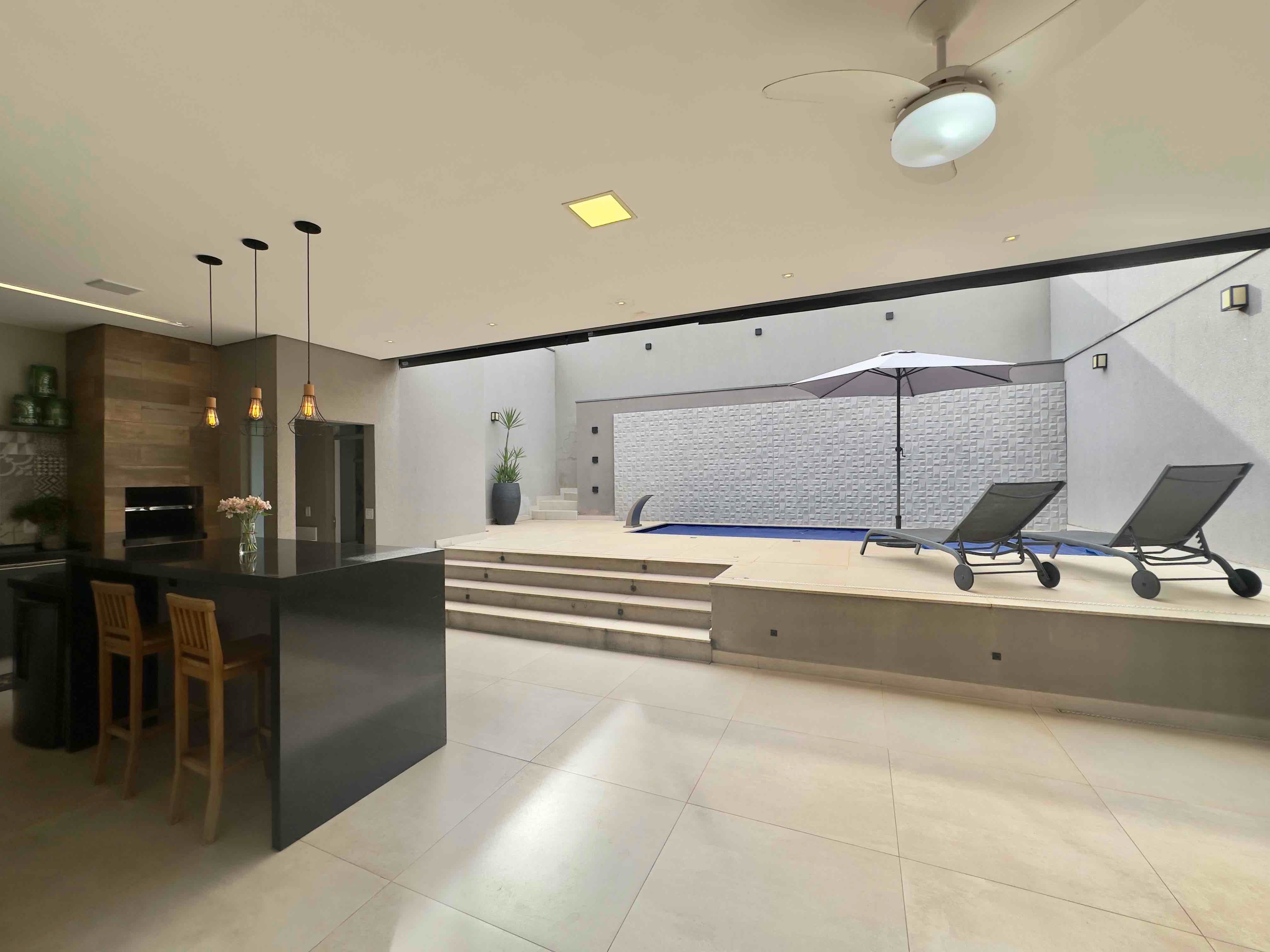 Imagens do imóveis Casa com 3 dormitórios e 1 escritório com ampla área de lazer, Bairro Nova Santa Cruz, Mogi Mirim SP