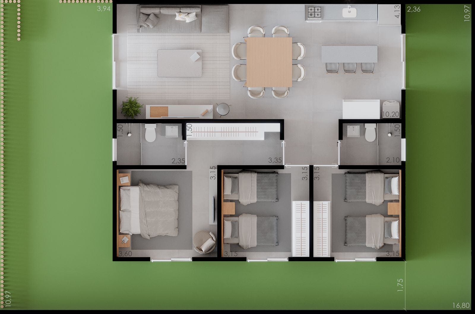 Imagens do imóveis Casa 5 - Vila Bossa -  À venda, Parque da Imprensa, Mogi Mirim, SP