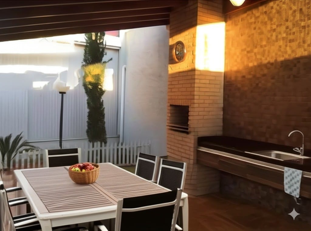 Imagens do imóveis Casa Térrea com 3 quartos e churrasqueira e 2 vagas cobertas em Ótima Localização no Residencial do Bosque, Mogi Mirim, SP