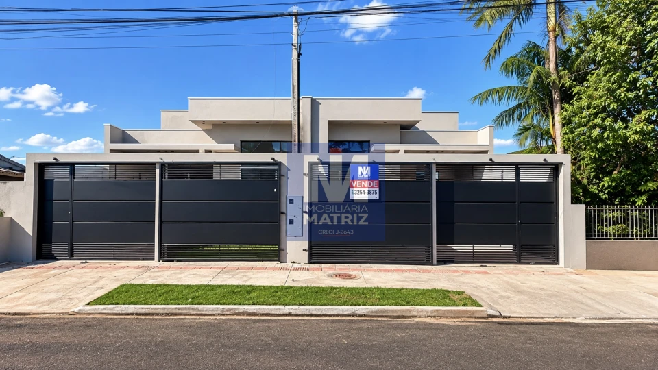 Casa Nova Para Venda No Jd. Ana Rosa