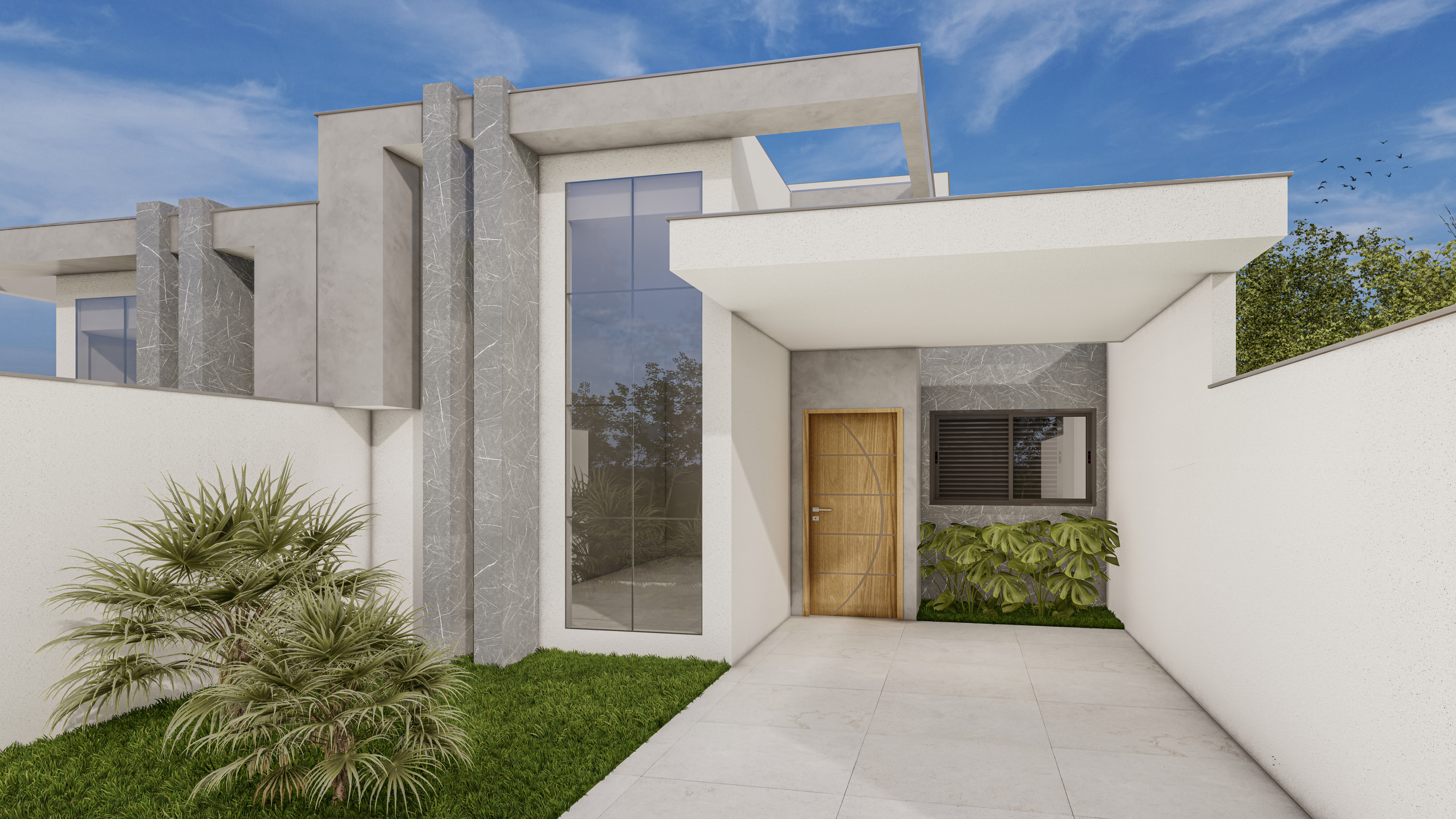 Linda Casa Geminada - 2 Quartos