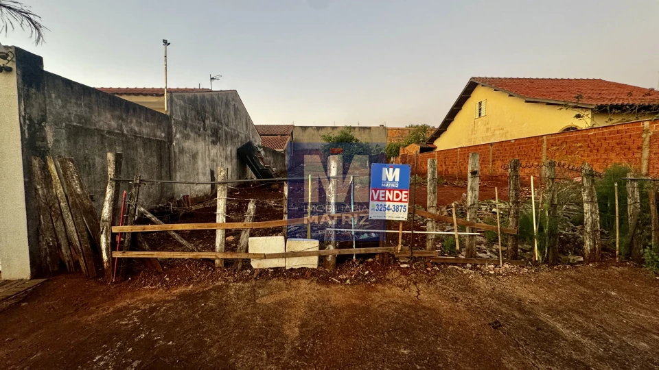 TERRENO PARA VENDA NO JD. TAROBÁ