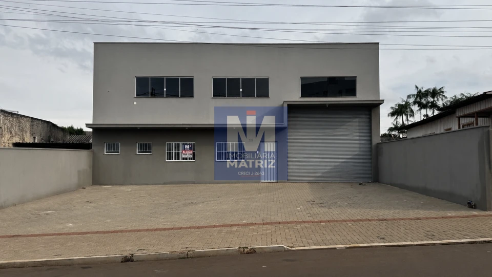 Barracão Novo  para Locação no Centro de Cambé