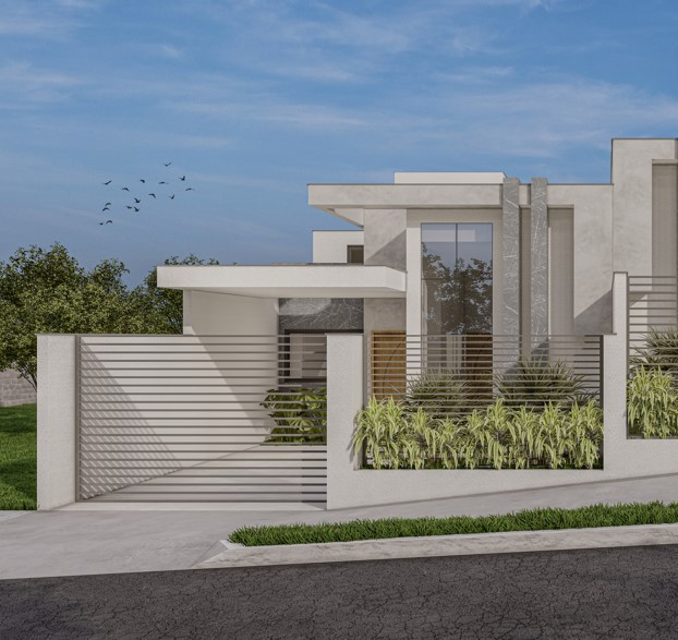 Linda Casa Geminada - 2 Quartos