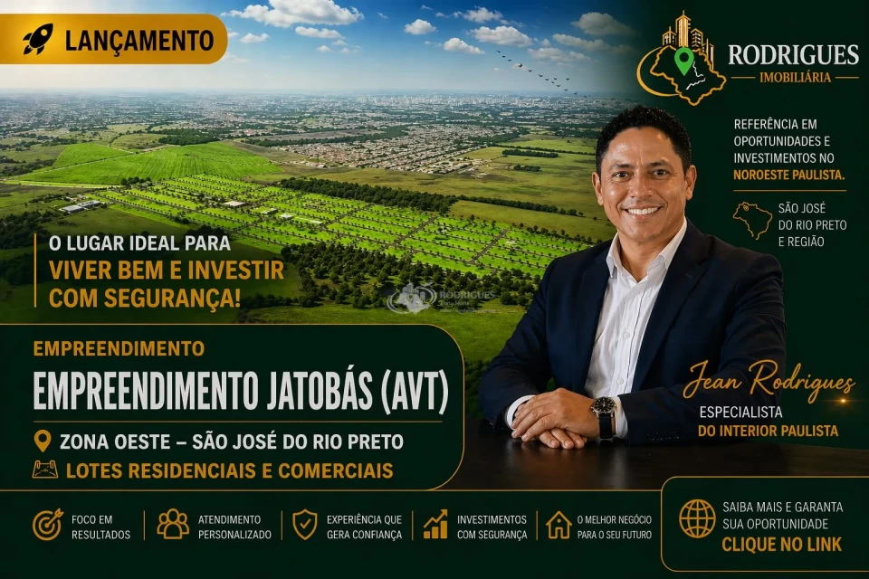 Residencial Jatobás AVT: localização estratégica e valorização garantida