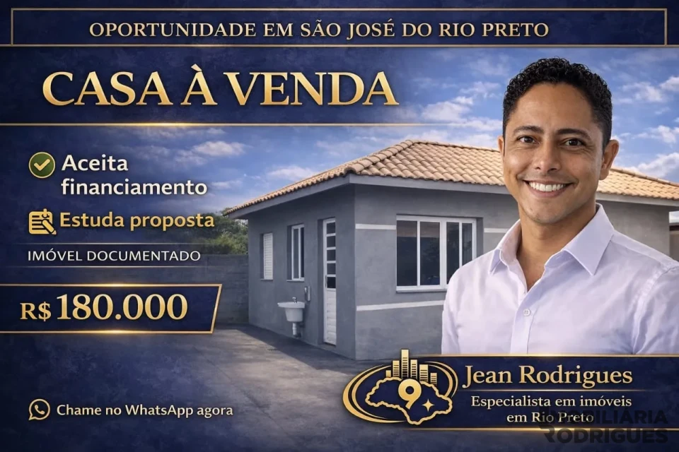 Casa À Venda Residencial Ana Célia São José Do Rio Preto