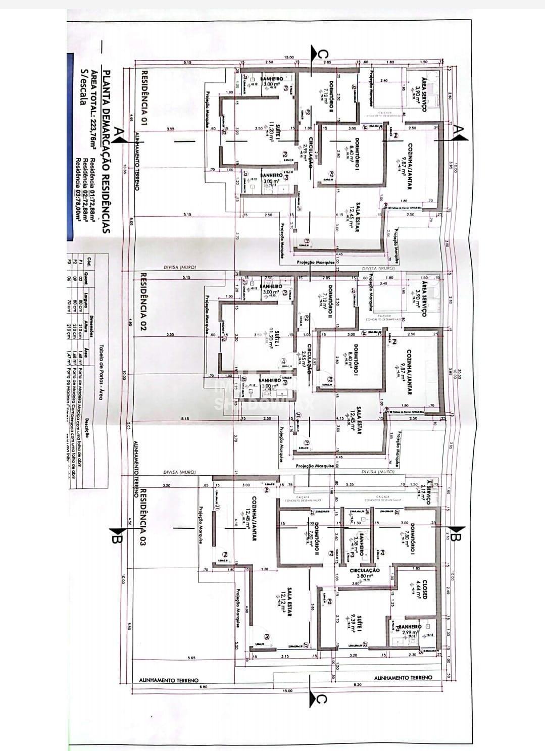 Casa 1 com 3 quartos, 72,88m², à venda em Dourados, Conjunto Residencial Monte Carlo