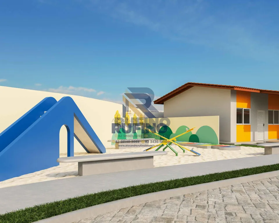 Imagens do imóveis Casa de 2/4 Padrão Condomínio Fechado e Lazer Próximo a Praia do Francês no Completo e Aconchegante Reserva do Cajueiro Residencial