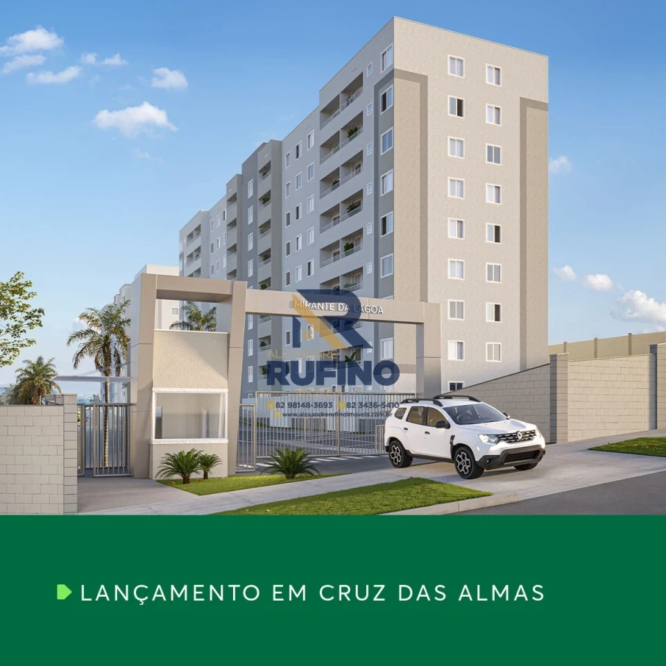 Imagens do imóveis O 2/4 Com Varanda em Padrão Elevado Para Viver Maravilhado Próximo ao Parque Shopping e ao Belo Mar de Cruz  das Almas