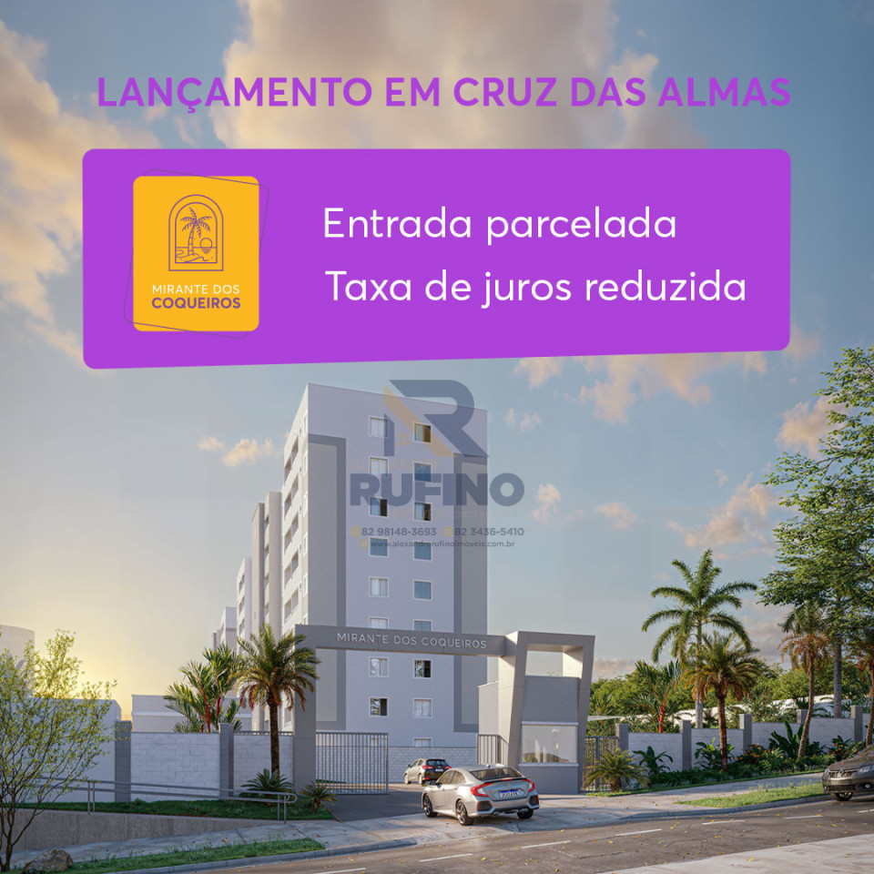 Imagens do imóveis Mirante dos Coqueiros, O 2/4 Varanda em Padrão Elevado Bem Próximo ao Parque Shopping a 5 Minutos do Mar Para Investir e Viver Bem em Evolução