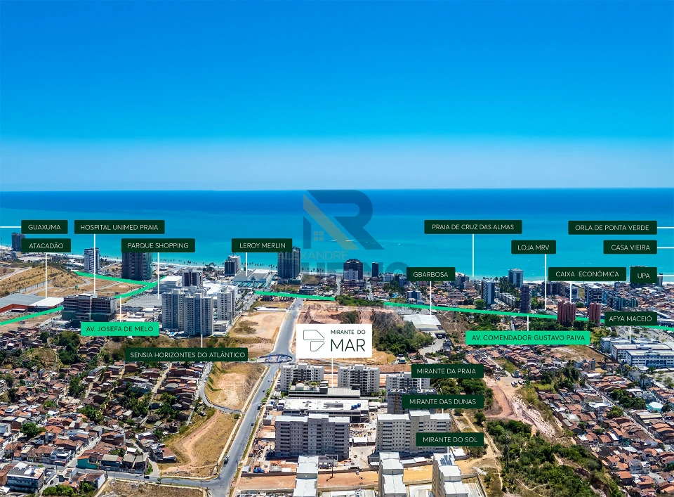 Imagens do imóveis AP 2/4 Suíte e Giardino Privativo de 22 a 70 m²  Prox ao Mar Parque Shopping em Padrão Elevado Para Investir e Viver Muito Bem - Cruz das Almas -