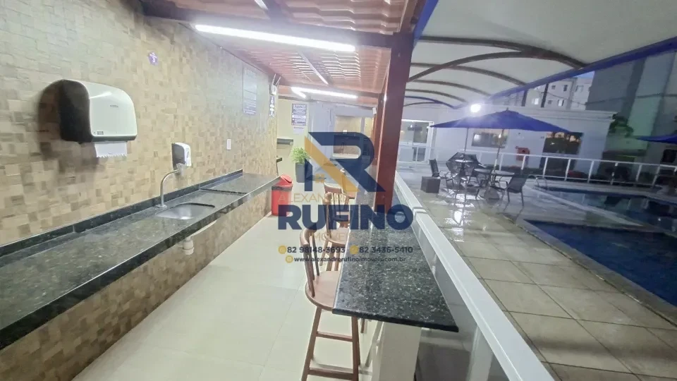 Imagens do imóveis AP 2/4 Padrão Para Locação no Tabuleiro Por Trás da Carajás em Condomínio Completo de Lazer e Diversão Para Toda Família