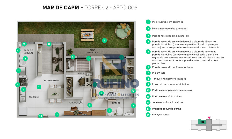 Imagens do imóveis Seu 2/4 Com Giardino/Quintal Privativo Além do AP no Antares O Lugar Que Irá Revolucionar Sua Vida e Região Com a Imponência e Estrutura Completa