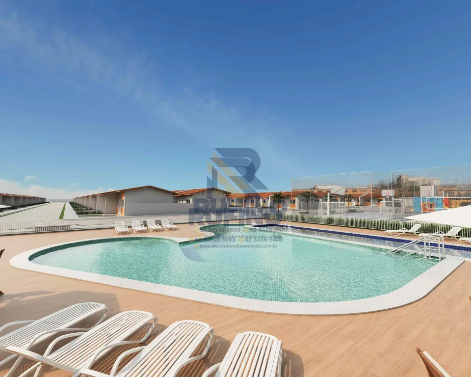 Imagens do imóveis Casa de 2/4 Padrão Condomínio Fechado e Lazer Próximo a Praia do Francês no Completo e Aconchegante Reserva do Cajueiro Residencial