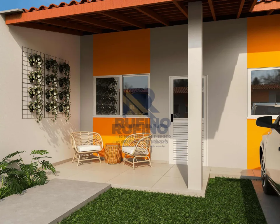Imagens do imóveis Casa de 2/4 Padrão Condomínio Fechado e Lazer Próximo a Praia do Francês no Completo e Aconchegante Reserva do Cajueiro Residencial