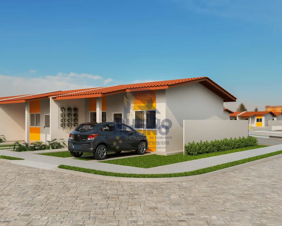 Imagens do imóveis Casa de 2/4 Padrão Condomínio Fechado e Lazer Próximo a Praia do Francês no Completo e Aconchegante Reserva do Cajueiro Residencial