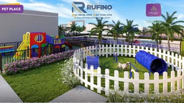 Imagens do imóveis Toulon Residencial, 2/4 Com Quintal Privativo Prox ao Pátio Shopping Lazer e Diversão.