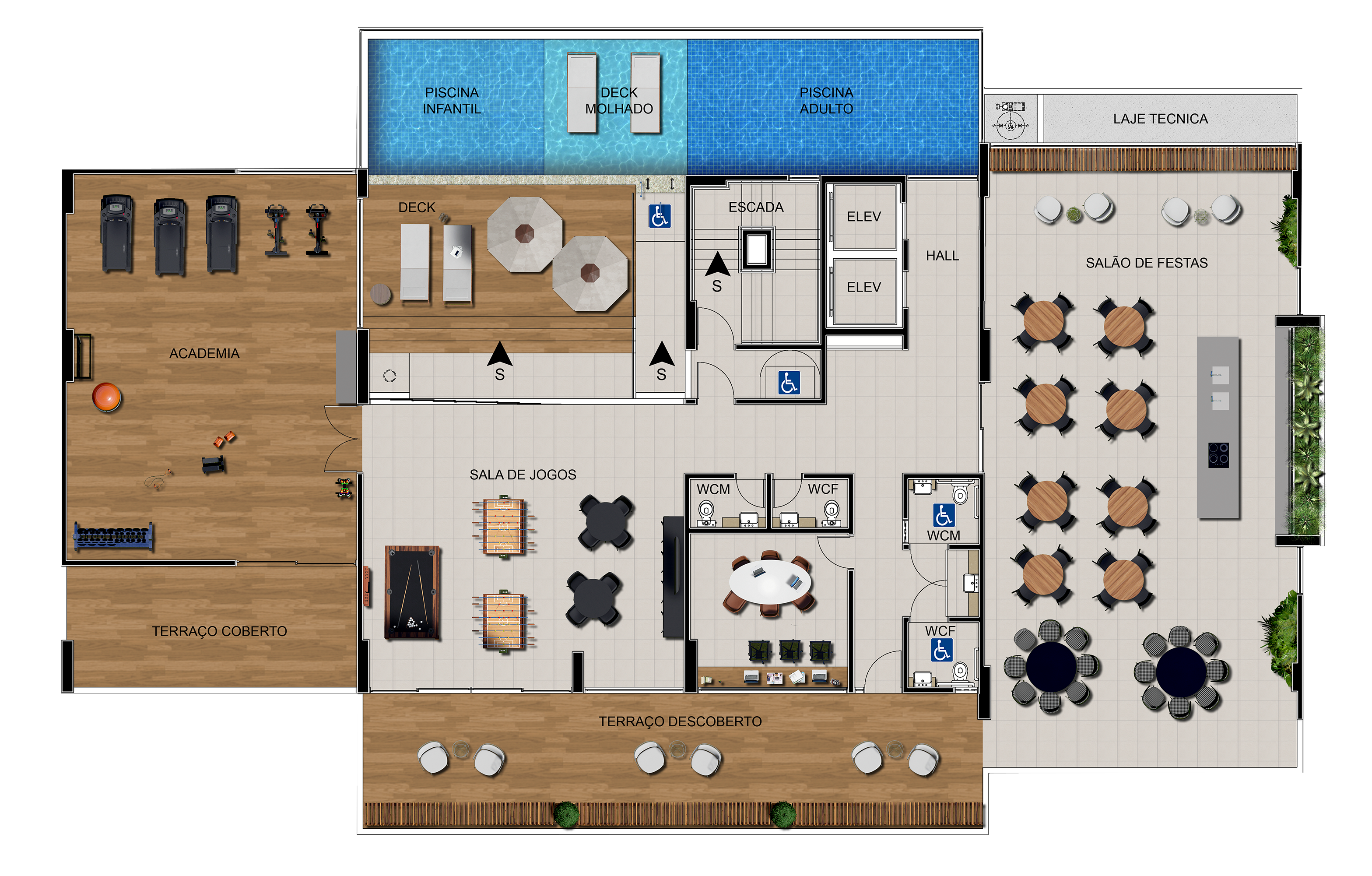 Imagens do imóveis Edifício Aquarius, ALTO PADRÃO E MODERNIDADE NO 3/4 COM VARANDA COMODIDADE CENTRAL NA PONTA VERDE E PRINCIPAIS PRAIAS