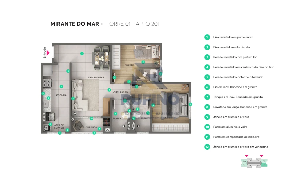 Imagens do imóveis O 2/4 Suíte e Varanda Gourmet Prox ao Mar Parque Shopping em Padrão Elevado Para Investir e Viver Muito Bem