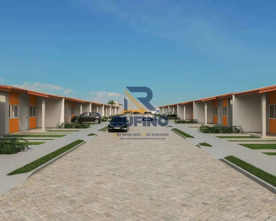 Imagens do imóveis Casa de 2/4 Padrão Condomínio Fechado e Lazer Próximo a Praia do Francês no Completo e Aconchegante Reserva do Cajueiro Residencial