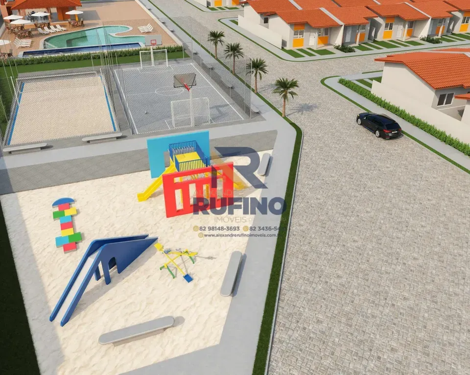 Imagens do imóveis Casa de 2/4 Padrão Condomínio Fechado e Lazer Próximo a Praia do Francês no Completo e Aconchegante Reserva do Cajueiro Residencial