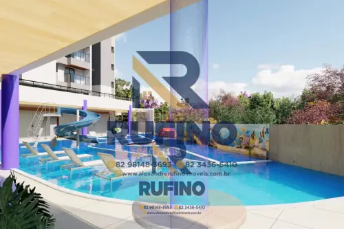 Imagens do imóveis Bragança Residence, Almejando Sofisticação e Imponência-3/4 Varanda Gourmet Alto Padrão no Bragança Residence na Pajuçara