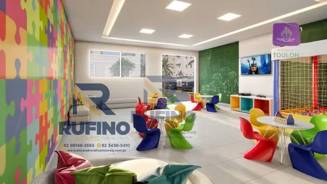 Imagens do imóveis Toulon Residencial, 2/4 Com Quintal Privativo Prox ao Pátio Shopping Lazer e Diversão.