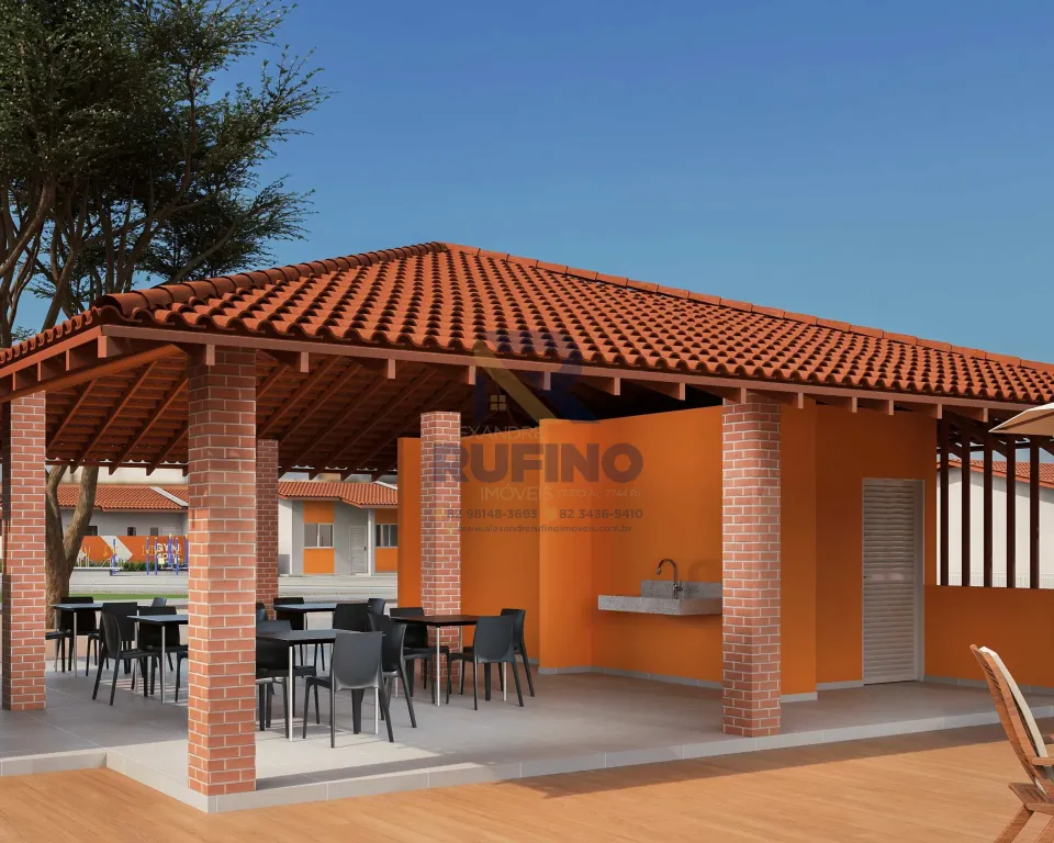 Imagens do imóveis Casa de 2/4 Padrão Condomínio Fechado e Lazer Próximo a Praia do Francês no Completo e Aconchegante Reserva do Cajueiro Residencial