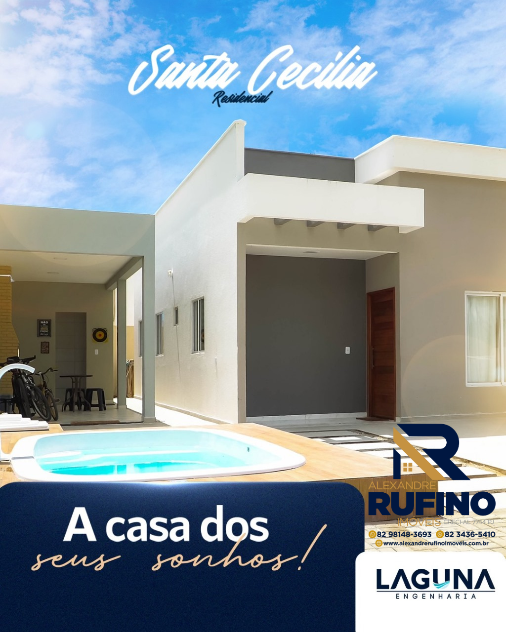 Santa Cecília Residencial, Casa 3/4 Alto Padrão Espaço Gourmet 5min d Praia do Francês Aos Polos Turísticos e Gastronômico de Marechal Deodoro Imagens do imóveis Santa Cecília Residencial, Casa 3/4 Alto Padrão Espaço Gourmet 5min d Praia do Francês Aos Polos Turísticos e Gastronômico de Marechal Deodoro