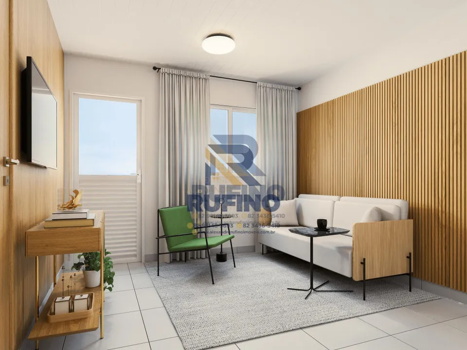 Imagens do imóveis Casa de 2/4 Padrão Condomínio Fechado e Lazer Próximo a Praia do Francês no Completo e Aconchegante Reserva do Cajueiro Residencial