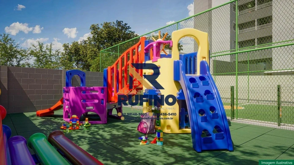 Imagens do imóveis O 2/4 Com e Sem Varanda a Pouco Tempo do Parque Shopping e do Mar Condomínio Fechado Com Lazer Essencial Para Viver Bem e Próximo a Tudo na Parte