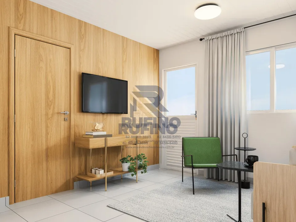 Imagens do imóveis Casa de 2/4 Padrão Condomínio Fechado e Lazer Próximo a Praia do Francês no Completo e Aconchegante Reserva do Cajueiro Residencial