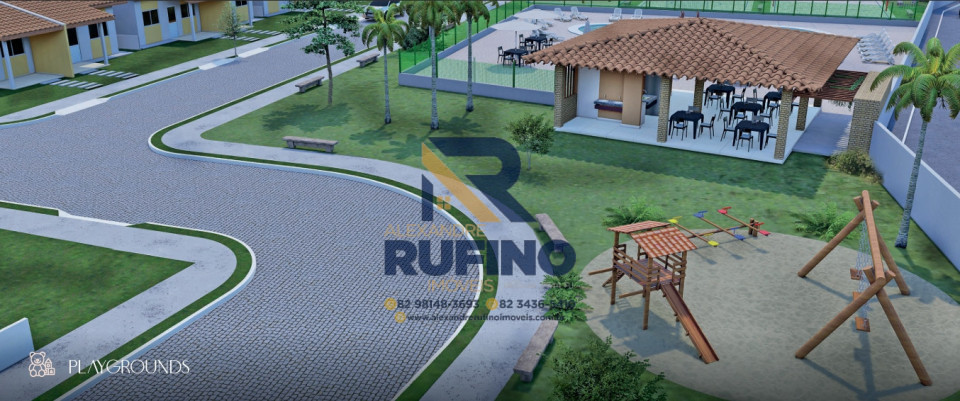 Sua Casa MCMV Premium Em Condomínio Fechado Completo a Pouco Tempo das Principais Praias e do Francês Imagens do imóveis Sua Casa MCMV Premium Em Condomínio Fechado Completo a Pouco Tempo das Principais Praias e do Francês