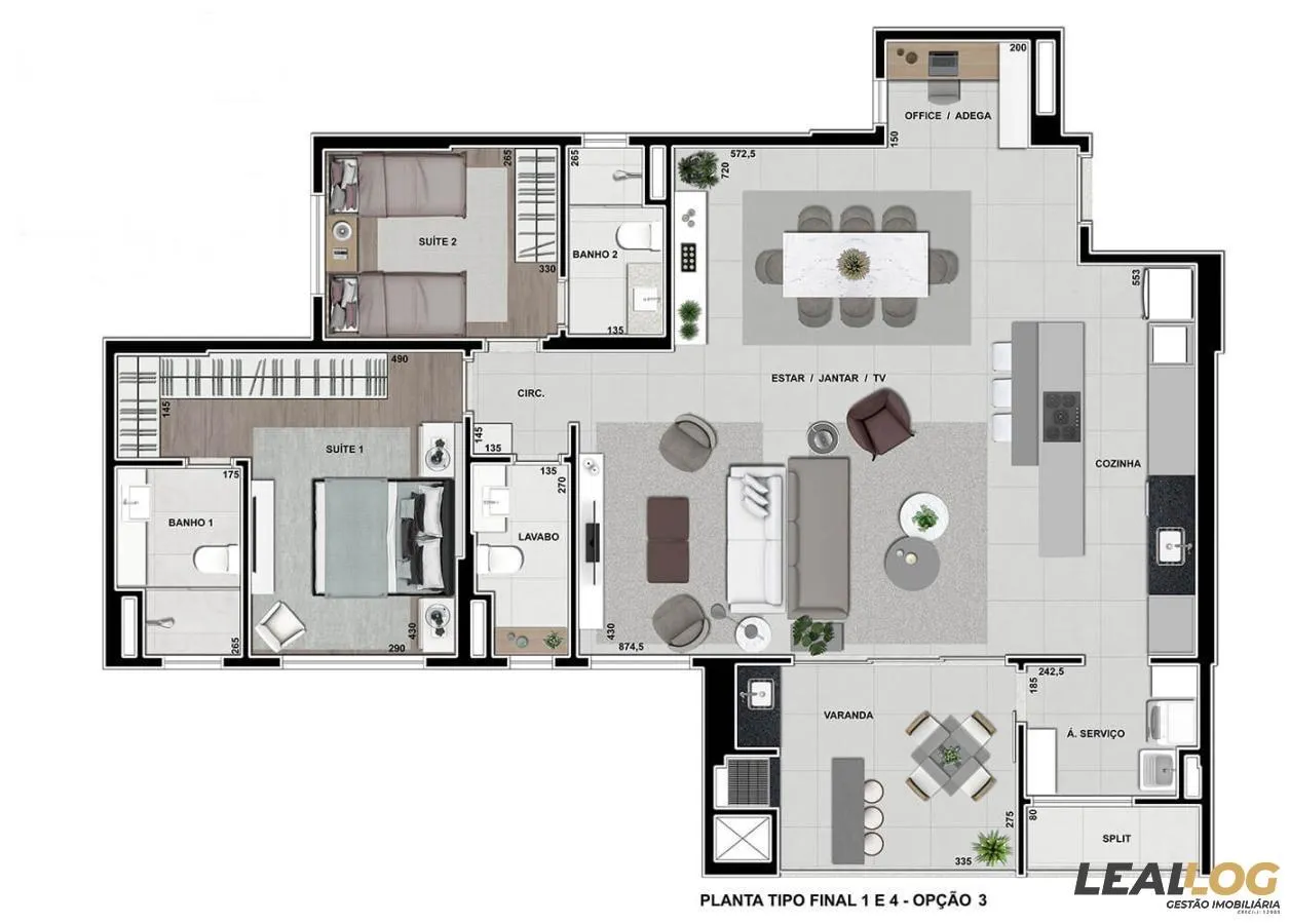 Imagens do imóveis Apartamento na Planta para Venda em Cuiabá / MT no bairro Jardim Aclimação