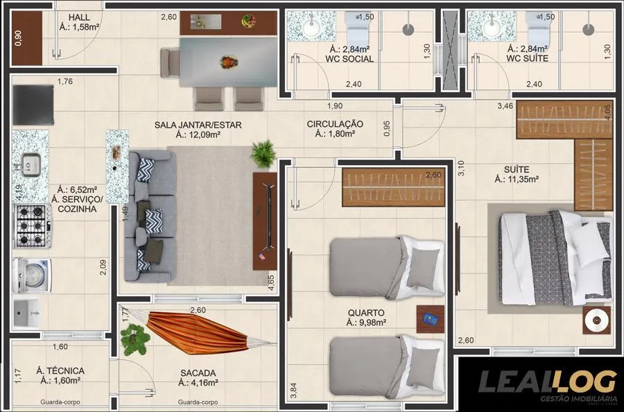 Apartamento para Venda em Cuiabá / MT no bairro Despraiado