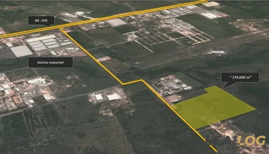 Área para Venda em Cuiabá / MT no bairro Distrito Industrial