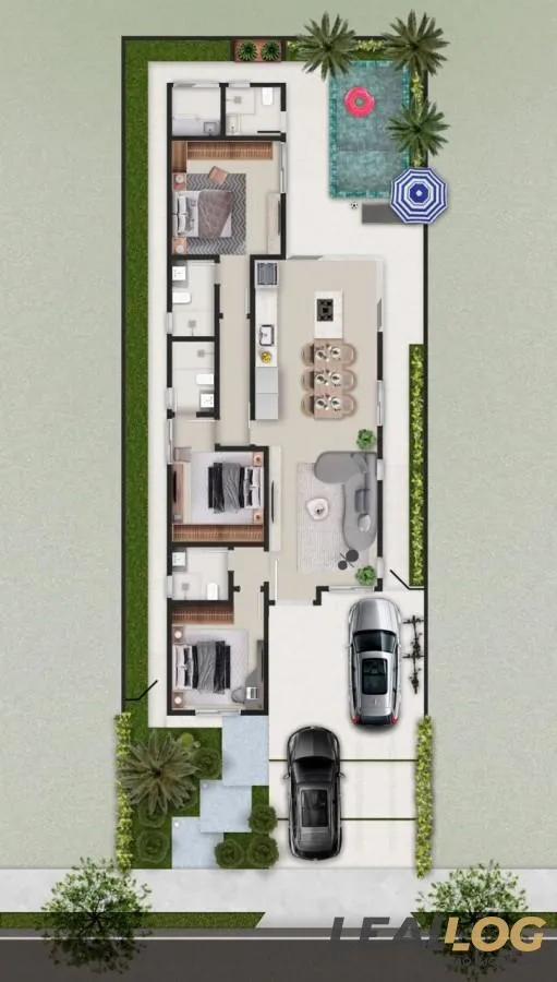 Casa em Condomínio para Venda em Chapada dos Guimarães / MT no bairro Bom Clima