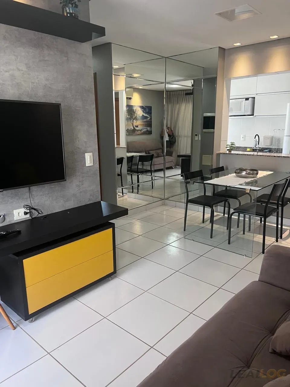 Imagens do imóveis ALUGO - Apartamento mobiliado no Ed. Jardim Olívia - Cuiabá - MT