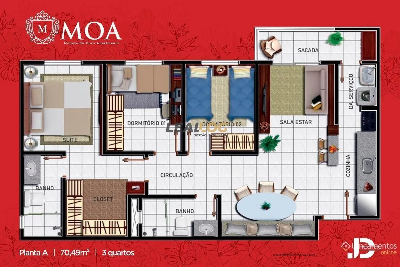 Imagens do imóveis Em Construção para Venda em Cuiabá / MT no bairro Morada do Ouro