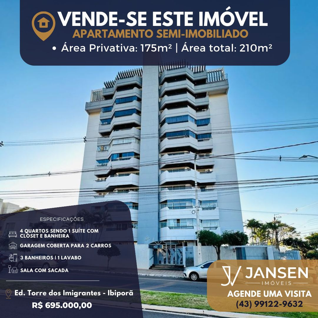 Apartamento Residencial Torre dos Imigrantes Imagens do imóveis Apartamento Residencial Torre dos Imigrantes