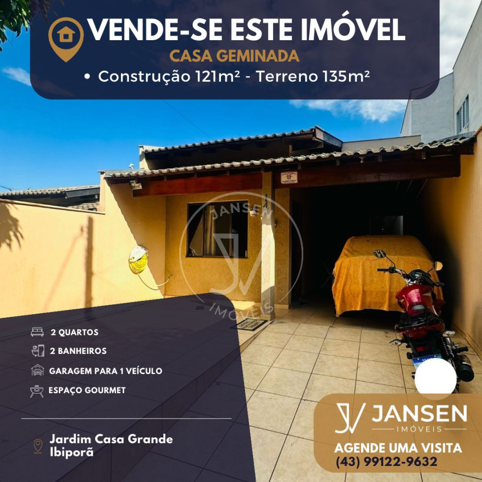 Imagens do imóveis Casa Geminada Á Venda Casagrande Ibiporã