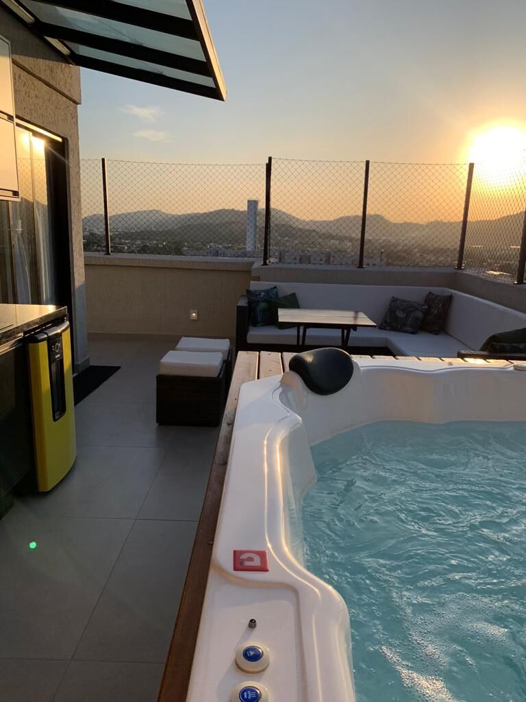 Cobertura 4 quartos à venda em Campo Grande, Rio de Janeiro — Condomínio Contemporâneo Design Resort