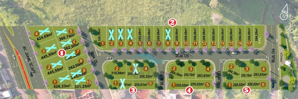 Imagens do imóveis TERRENO A VENDA - JARDIM ERNANI